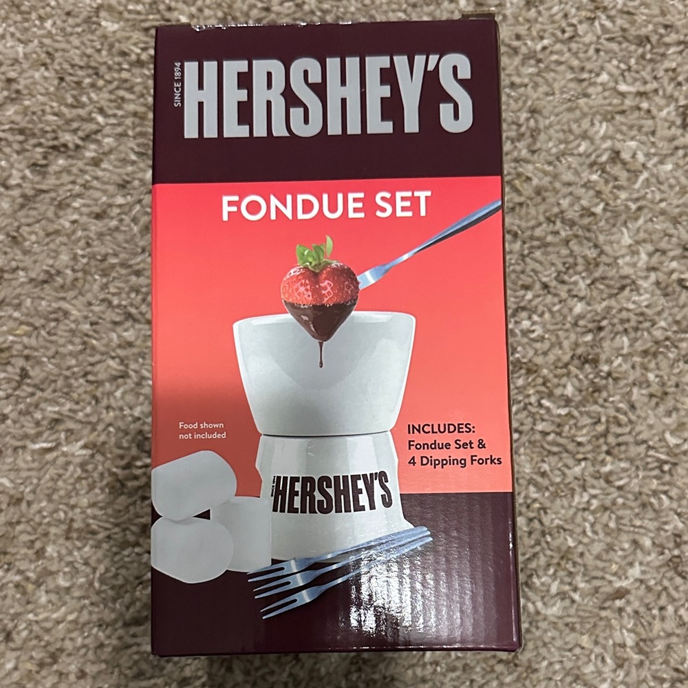 Hershey's Fondue Set with Dipping Forks